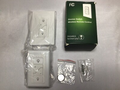 Plug in Dimmer, Lamp Dimmer, Smart Dimmer Plug with Remote, Digital Dimmer Plug