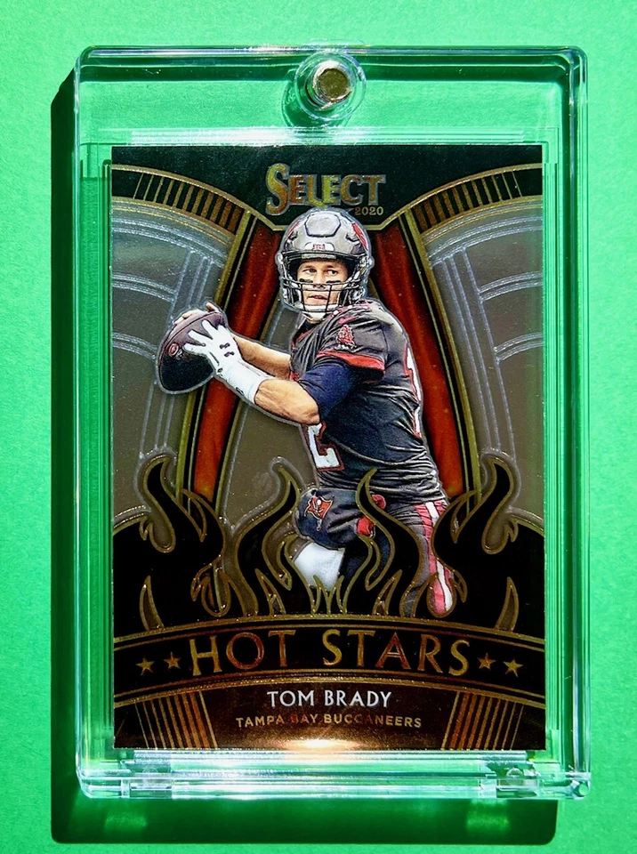 Tom Brady MINT HOT STARS SPECIAL INSERT 2020 PANINI SELECT TAMPA BAY BUCS CARD - Image 4 of 4