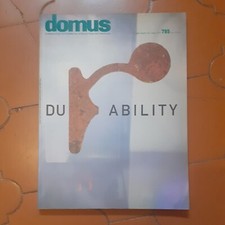 DOMUS 795 1997 enzo cucchi mario botta marco zanuso david chipperfield 