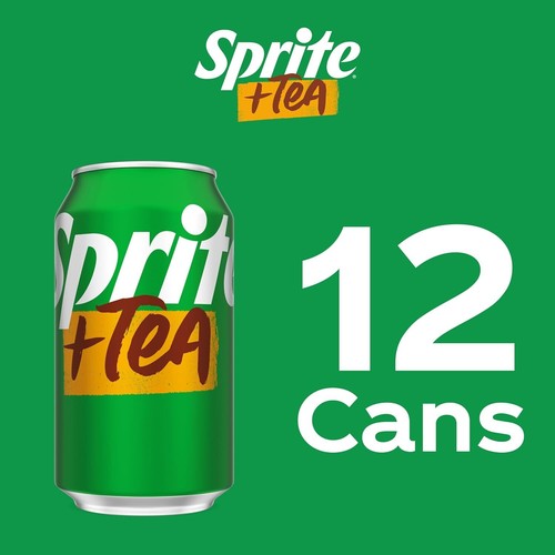 Sprite + Tea Lemon Flavor 12oz Cans – Refreshing Drink, 12 Pack - Picture 6 of 6