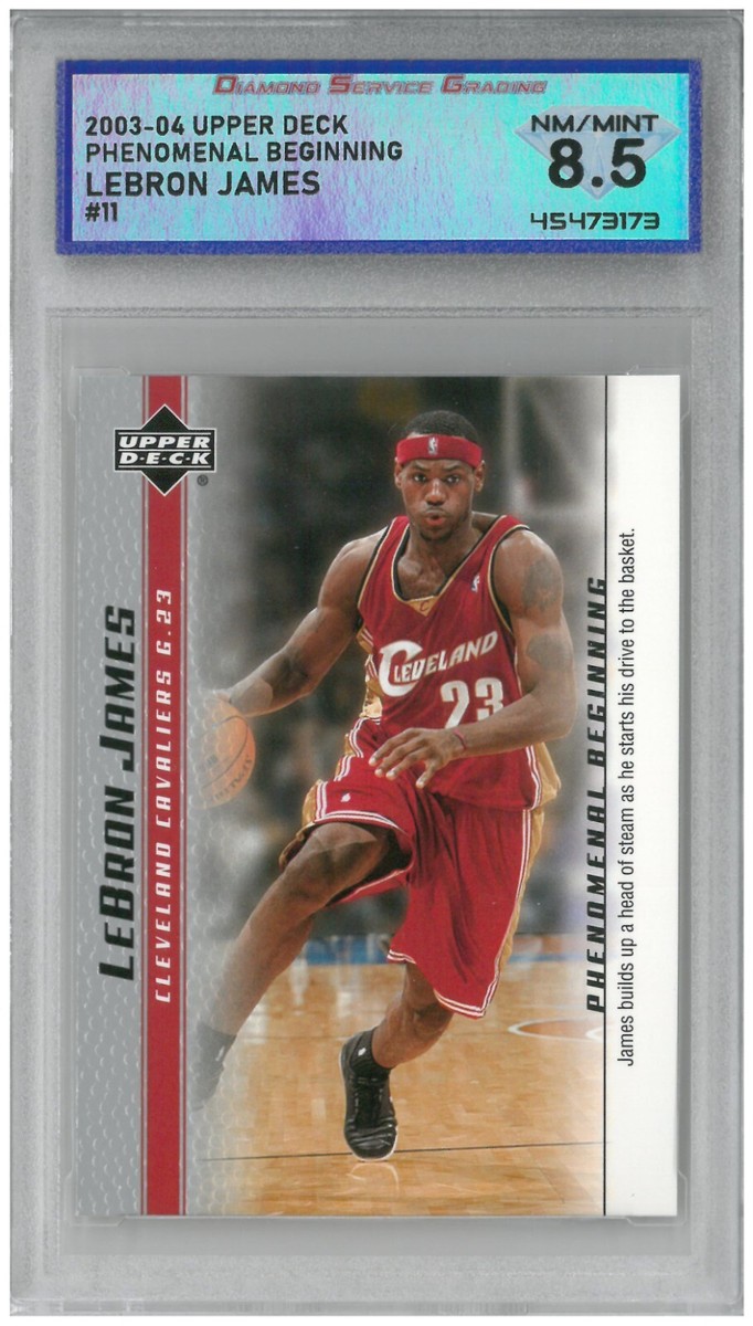 2003-04 Upper Deck Lebron James Phenomenal Beginning