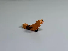 Lego Minecraft Orange Cat / Fox Ocelot Build Mineocelot01