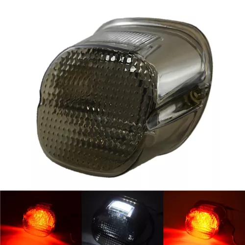 Harley Davidson Smoked Lens LED Tail License Brake Lamp Light Bulb - Picture 1 of 15
