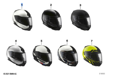 Original BMW Motorrad - Helm System 7 Carbon EVO - ECE 6 - ver. Größen
