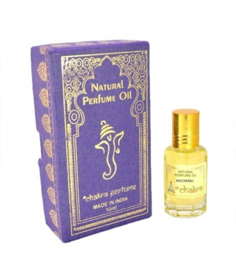 Shree Chakra Patchouli Natural Perfume Oil Long Lasting Unisex Fragrance 10  ML - Main Image