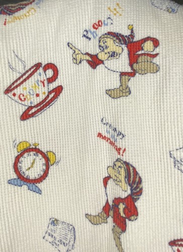 Disney Snow White Grumpy All Over Print Sleepwear Pajama Pants Thermal Mens XXL - Picture 4 of 4