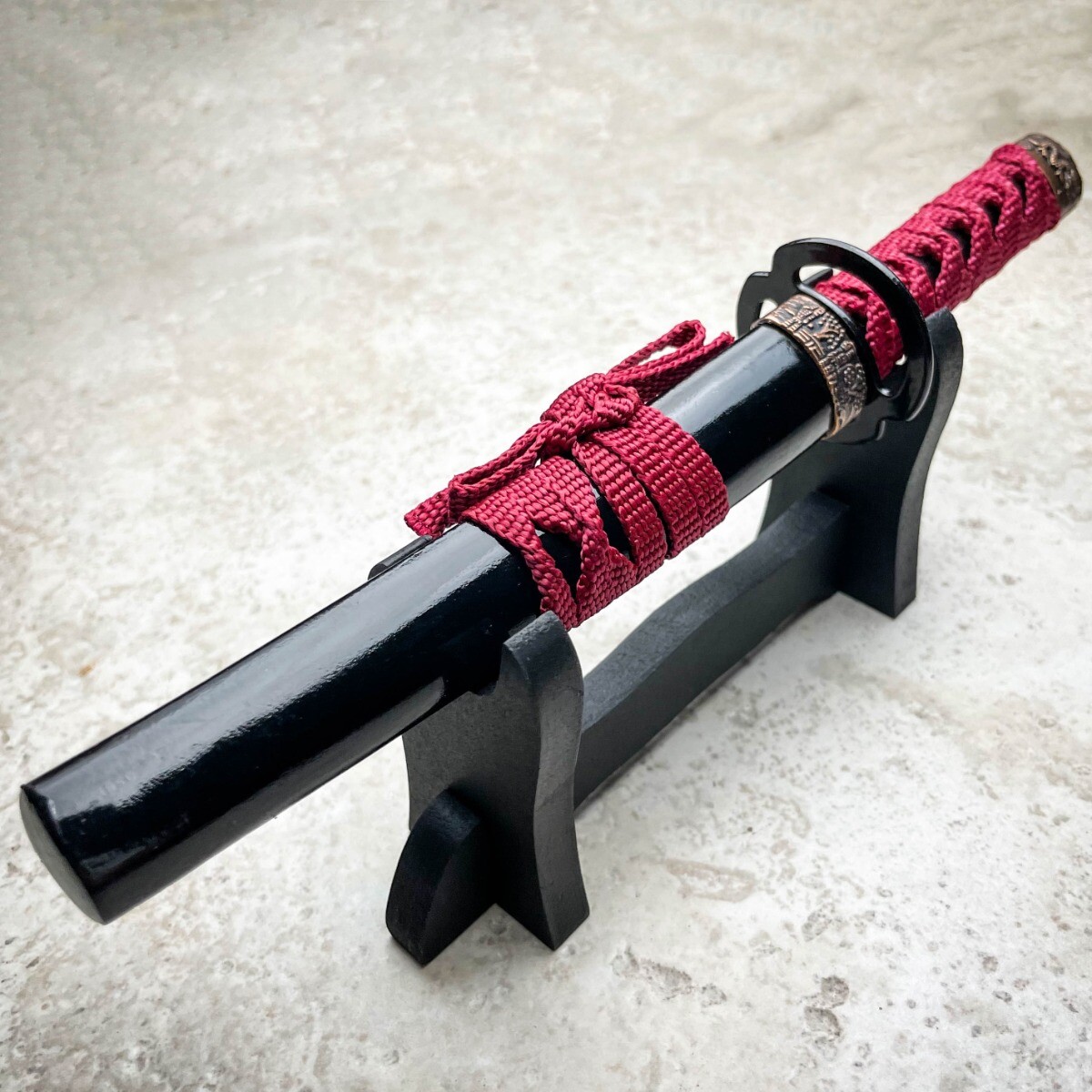 Mini Japanese Samurai Sword Fixed Blade Letter Opener Katana