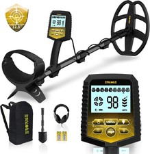 Metal Detector for Adults, Professional Foldable Waterproof Metal Detector with