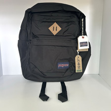 NWT Jansport Double Break Black Backpack