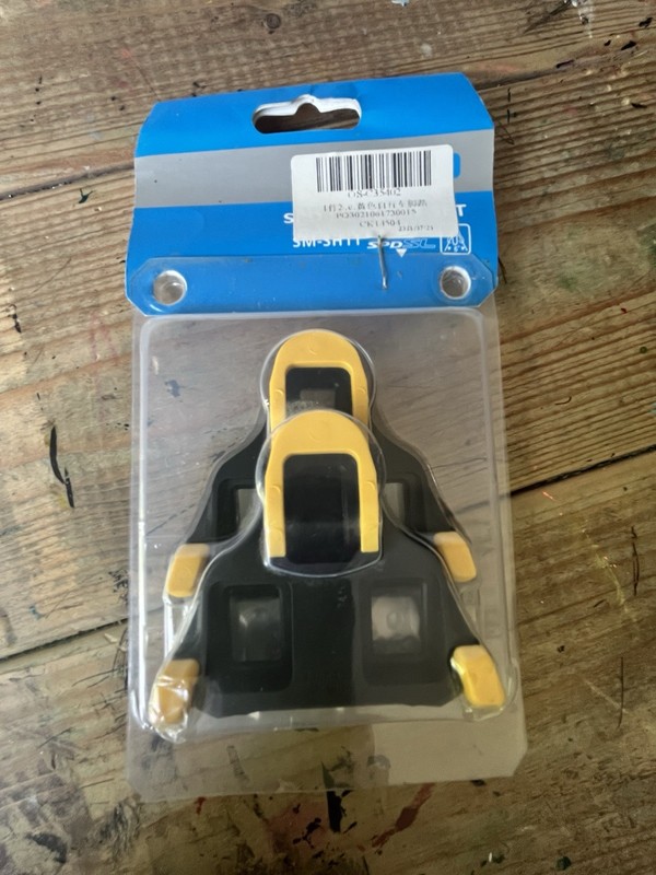 Shimano SPD-SL Road Cleat Set Yellow