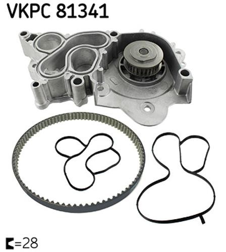 Original SKF Water Pump VKPC 81341 for Audi Seat Skoda VW - Image 15