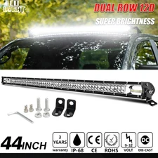 44inch 1400W LED Work Light Bar Spot Flood Offroad Driving For Truck ATV SUV 45"