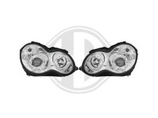  "Designscheinwerfer Set Angel Eyes für Mercedes W203 2000-2007"