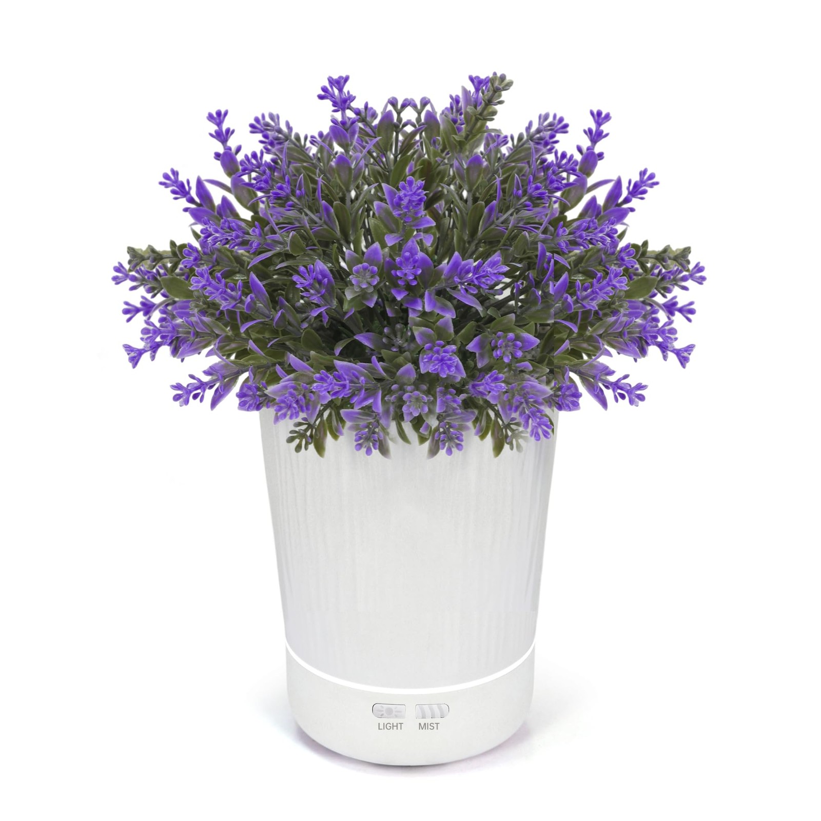 Lavender Essential Oil Diffuser with Ultrasonic Aromatherapy and Potted Plant Design
