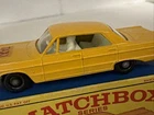 Auction 3days Vintage Lesney Matchbox #20 YELLOW TAXI CAB Original Box COMPLETE