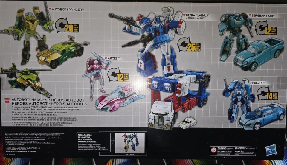 Transformers Edición Platino - Autobot Heroes - Juego de 5 figuras M.I.B. Precintado  Foto 3 de 4