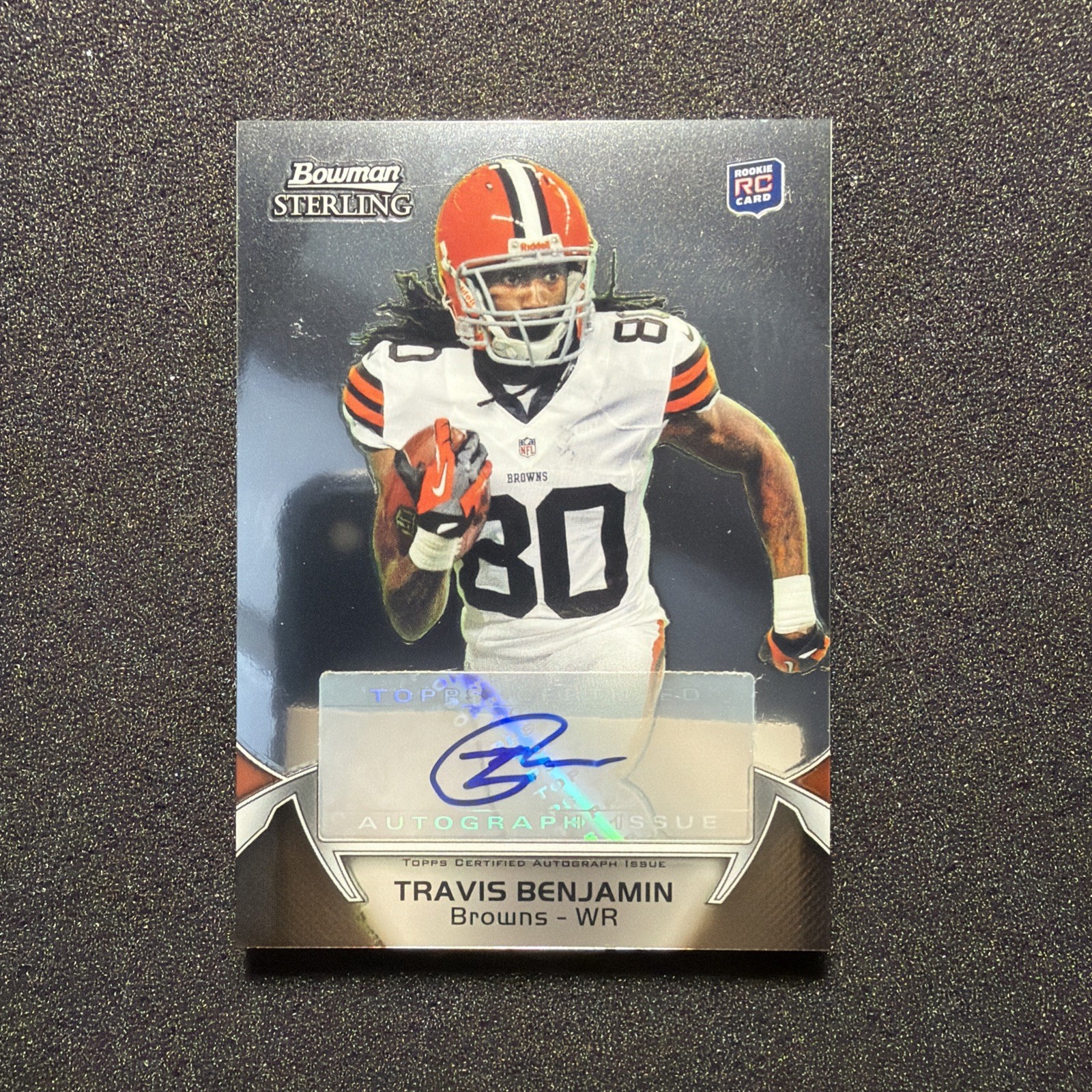 Travis Benjamin Bowman Sterling #38 Autograph