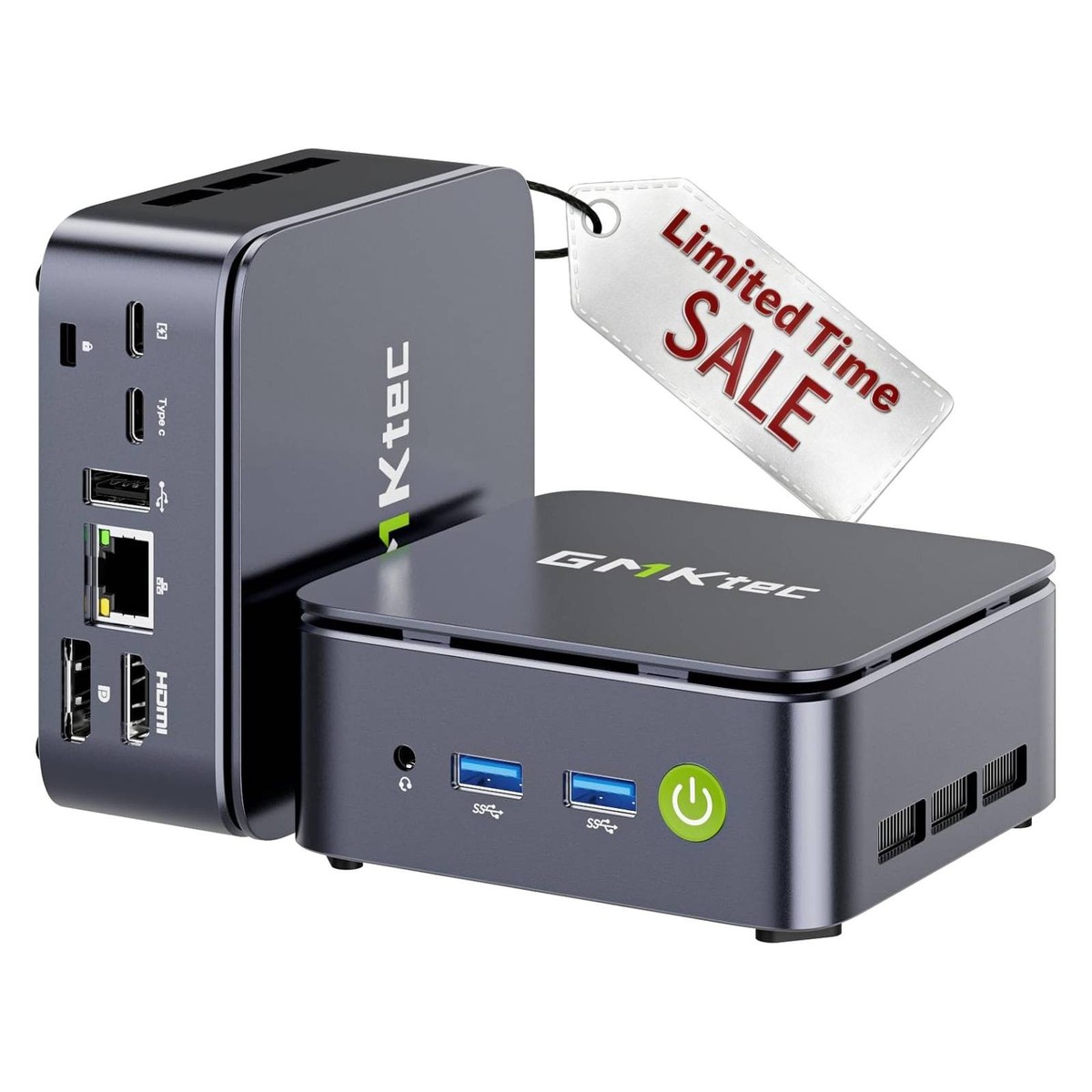 GMKtec G10 Mini PC AMD Ryzen 5 3500U 16GB DDR4 RAM 1TB SSD Windows