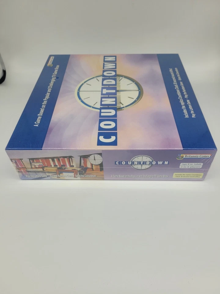 Countdown TV Show Board Game With Replica Countdown Clock & Sound  New & Sealed - Image 3 of 4