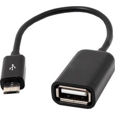Micro USB male Host to USB Female OTG Cable Adapter For Samsung Galaxy Android