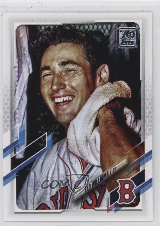 2021 Topps Legend Variation SP Legend Variation Ted Williams #154 HOF 0ja4
