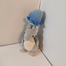 RETIRED   Jellycat FLOWER FORAGER MOUSE Backpack Plush Stuffed Animal 