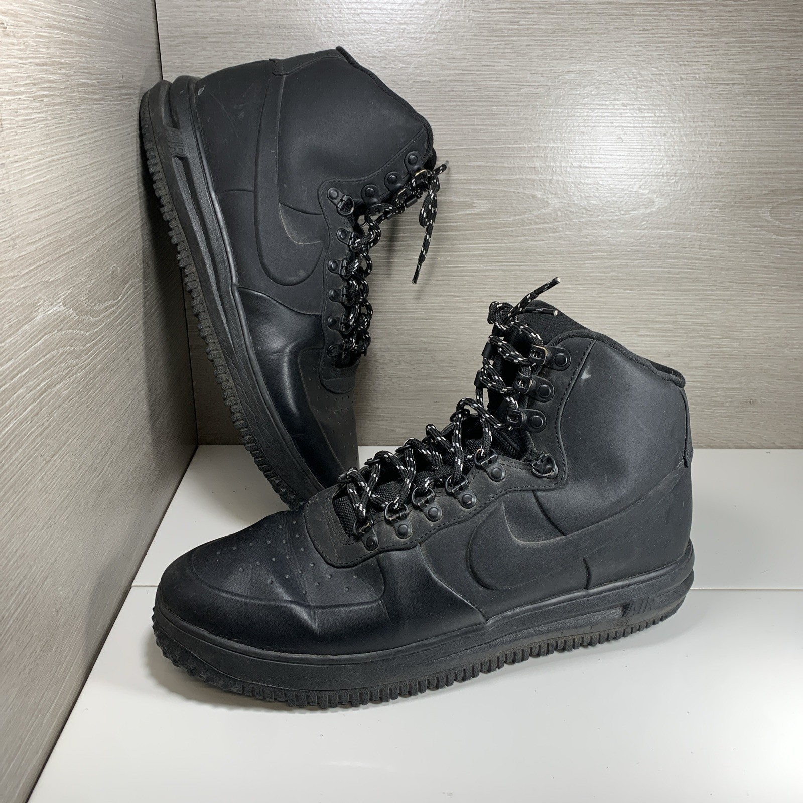 's Winterized Duckboot Triple Black Size 13 Bq7930-003 Men