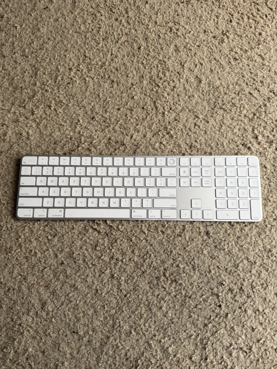 Apple Wireless Keyboard (JIS) シルバー Magic Keyboard with Touch ID and Numeric Keypad for Mac models