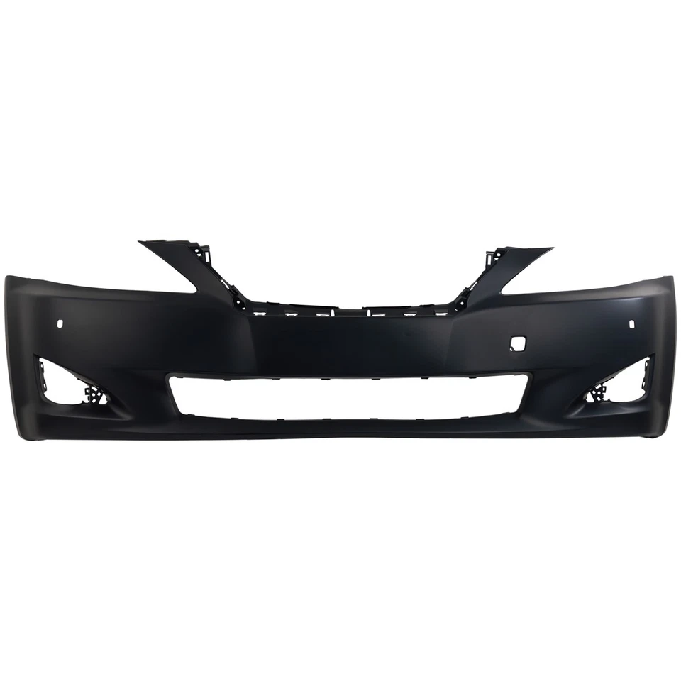 Cubierta de parachoques delantero para 09-10 Lexus IS250 con orificios para faros antiniebla IS350 cebado CAPA Foto 2 de 4