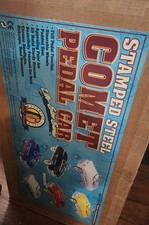 Stamped Steel Comet Pedal Firetruck New in Box