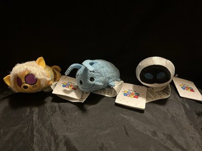 Disney Tsum Tsum Pixar Lot of 3 3.5  Mini Plush With Tags Wall E