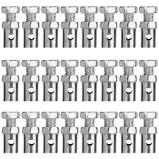 Throttle Cable Ends 24 Pieces Cable Stop Throttle Cable End Fittings Repair K...