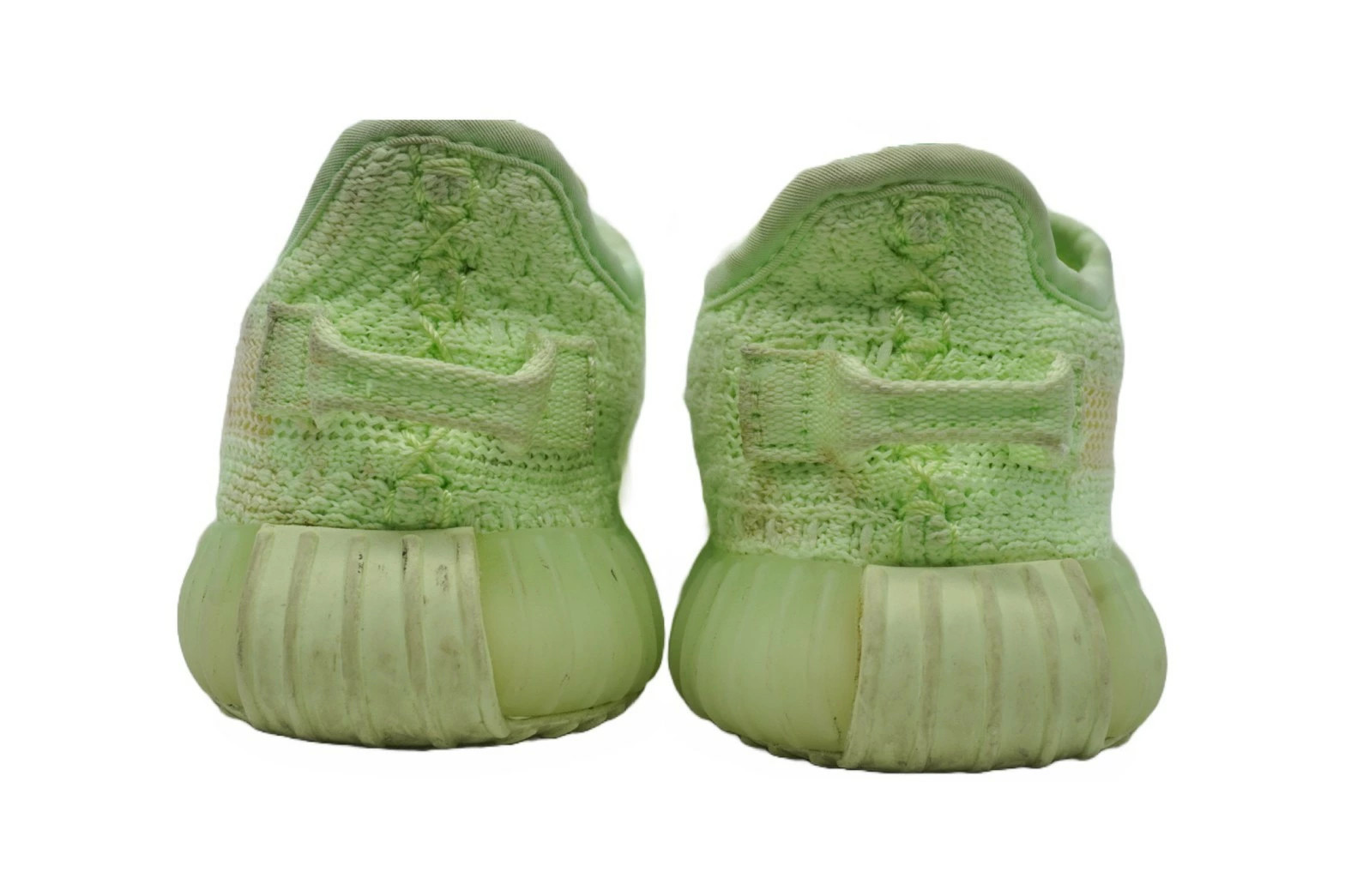 YEEZY BOOST 350 V2 GLOW IN THE DARK Kids Light Green 7 1 2K   51951 thumbnail 6