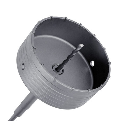 6 Inch / 152Mm Concrete Hole Saw with 220Mm SDS plus Shank Connecting Rod,Tungst