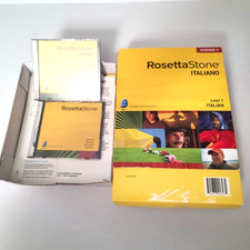 Rosetta Stone Italian Level 1 Version 3 Windo...