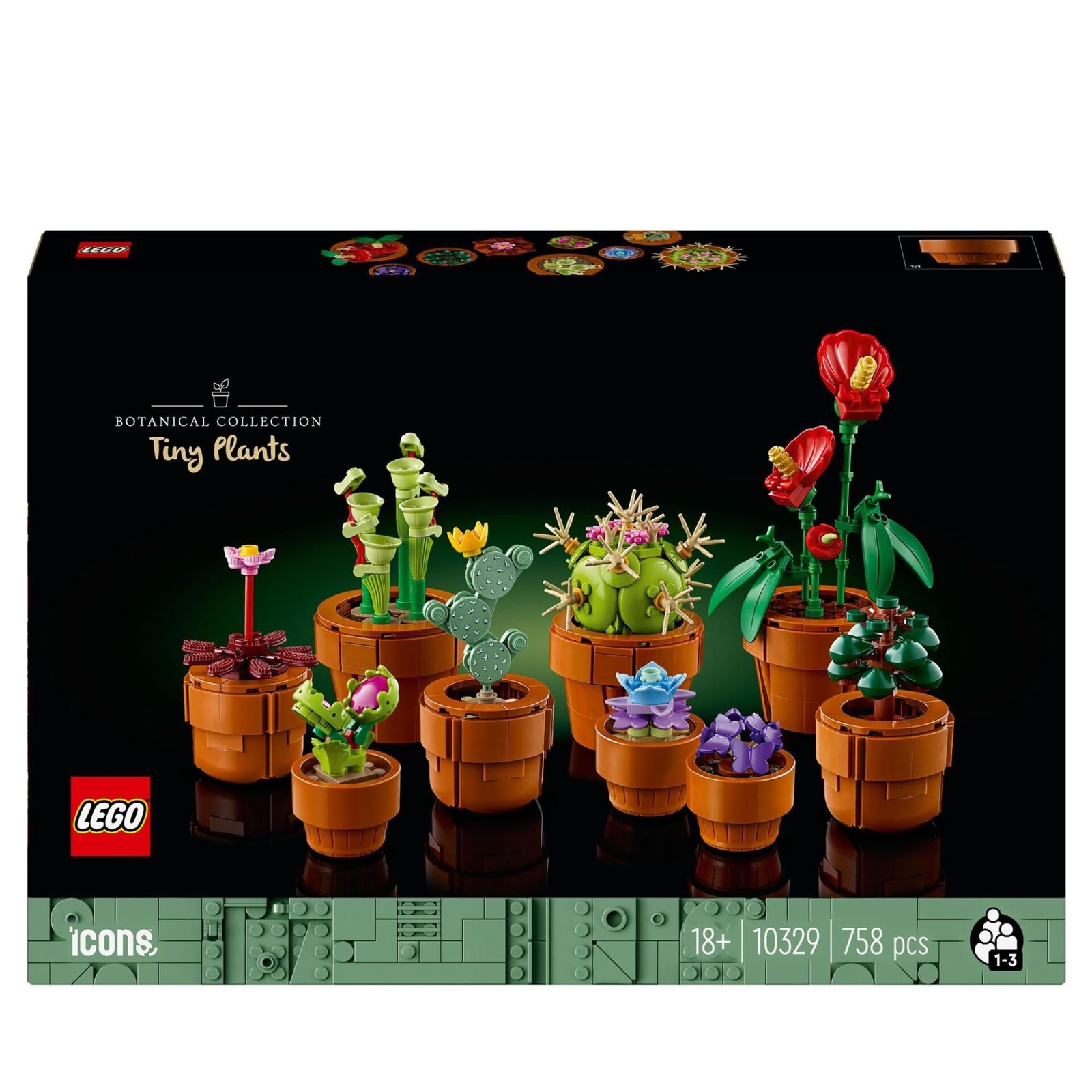 Lego Les Plantes Miniatures 10329 Set de Construction pour Adultes - Image 11