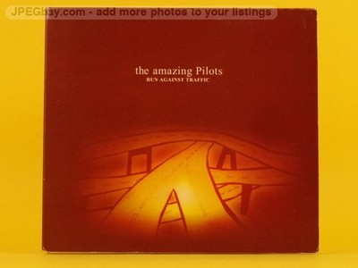 THE AMAZING PILOTS RUN AGAINST TRAFFICE (DIGIPAK) (L76) 3 TRACK CD WITH PROMO PI
