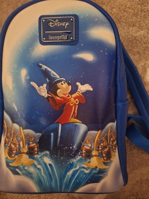 Disney Fantasia Sorcerer Mickey Black Backpack Disney Fantasia Backpack by Primark New | Mercari main image 3