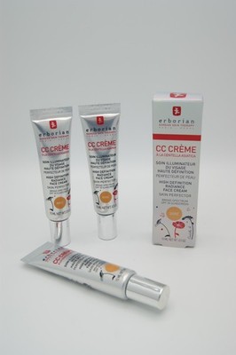 Erborian CC Cream - Getönte Gesichtscreme mit Centella Asiatica - Doré - 3 Stk