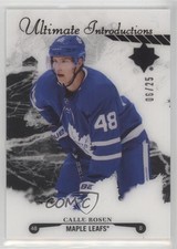 2017-18 Ultimate Collection Introductions Onyx Black 6/25 Calle Rosen #UI-9 02h6