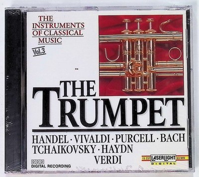 Trumpet Classical CD 1990 LaserLight Digital Bach Handel Vivaldi
