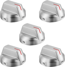 DG94-04167 Stove Knobs Replacement Parts for Samsung Gas Range Knob Stainless St