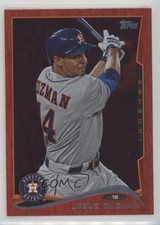 2014 Topps Update Red Hot Foil Jesus Guzman #US-44 5l6