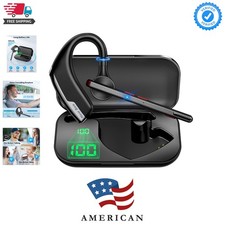 Bluetooth Headset, Wireless Bluetooth Earpiece for Cellphone with 500mah Char...