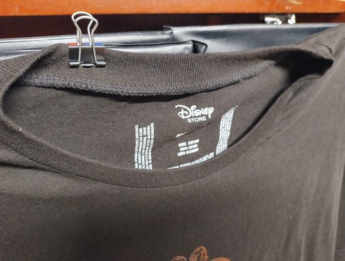 Disney Store T-Shirt XL Ornate GRUMPY Black Short Sleeve Tee Shirt RN 128896 - Picture 2 of 8