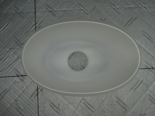 Abat-jour en verre dépoli pour meuble-lavabo Hampton Bay Tustna 4 lumières nickel brossé - Photo 6/7