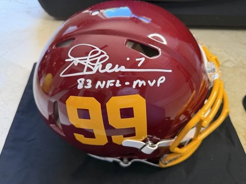 Joe Theismann Autographed Washington Redskins Inscribed Full Size Helmet