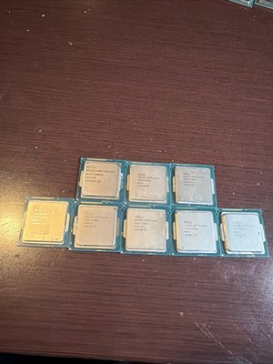 Intel Core Lot of 8 4th Generation i3 Processors Tested Free Ship
