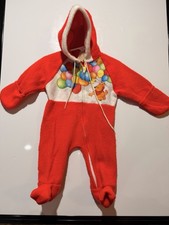 Vintage Winnie the pooh up to 14lbs winter one piece walt Disney sears Roebuck