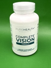 Complete Vision Eye Support Supplements with Lutein by PureHealth Research